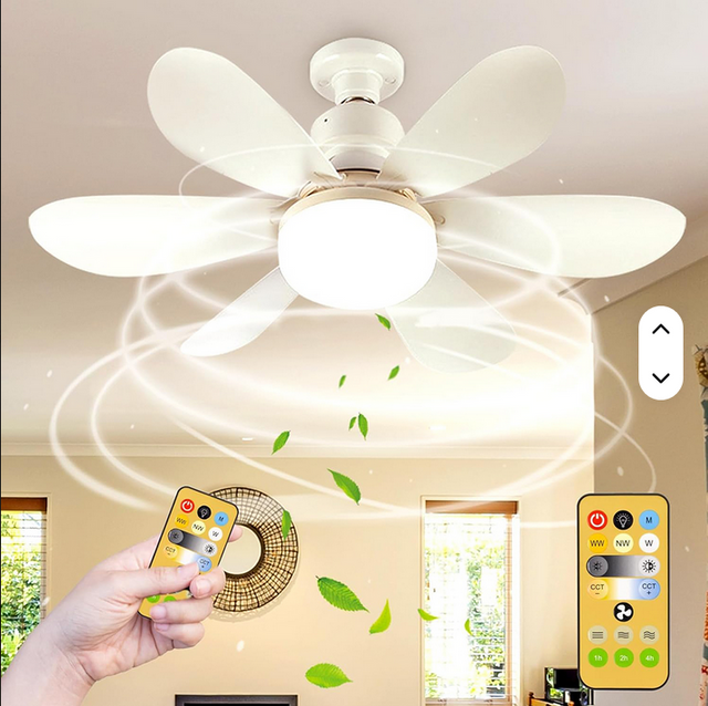 VENTILADORES y VENTILADORES LED