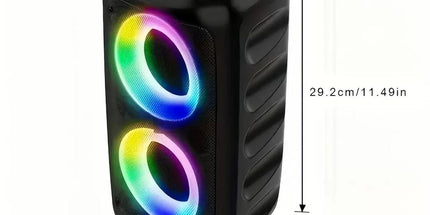 Parlante Bluetooth inalámbrico 100W REALES de alta potencia con microfono