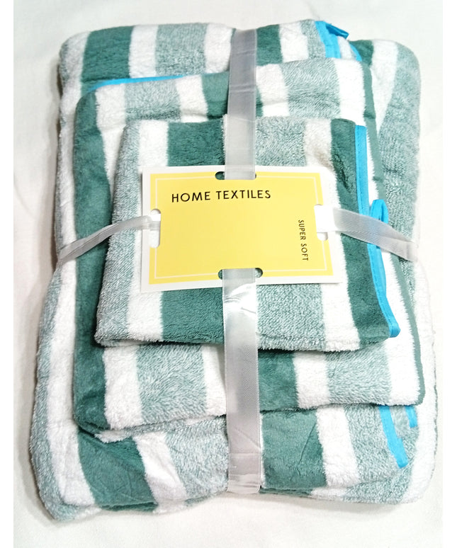 Juego de 3 toallas de secado rapido muy suaves de alta calidad