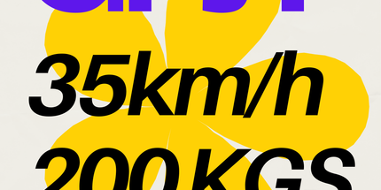 Moto eléctrica Modelo GPJY, 35Km/h 200kg 25Km autonomia, baterías de ácido