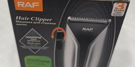 Máquina para cortar pelo RAF profesional con accesorios