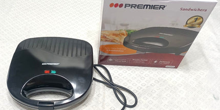 Sandwichera PREMIER de 750 watt para dos sandwiches