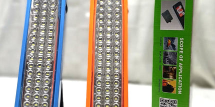 Luz de Emergencia led CAFINI - CN862Y. Bateria recargable sin mantenimiento de 2000 AMP