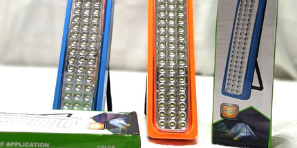 Luz de Emergencia led CAFINI - CN862Y. Bateria recargable sin mantenimiento de 2000 AMP