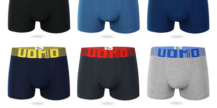 Boxer UOMO de colores lisos PURO algodón. Venta por docena