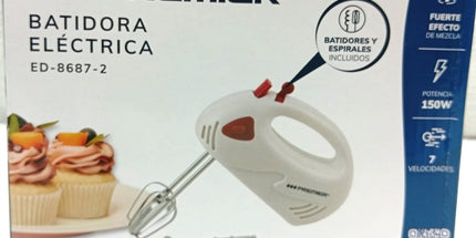 Batidora manual PREMIER 150 watt 7 velocides