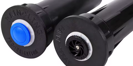 Aspersor con regulacion de 0 a 360 GRADOS de rosca hembra de 12 pulgadas, boquilla de chorro de rayos de dispersión para equipo de riego de césped o agrícola