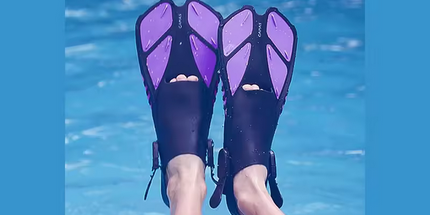 Patas de rana, aletas de buceo con aletas de natación con alta calidad