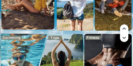 Toalla deportiva grande en microfibra muy absorvente 80 x 150 cm