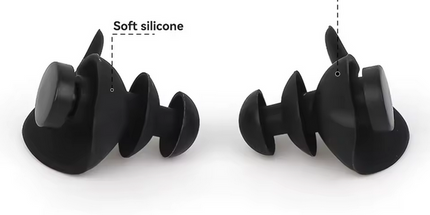 Tapones para los Oídos de Silicona Impermeables de Alta Calidad y Pinza Nasal para Adultos y Jóvenes