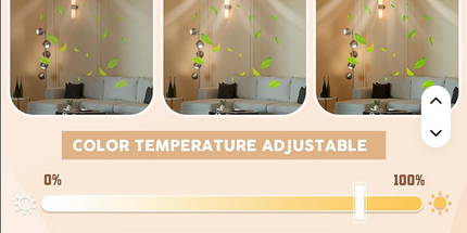 Ventilador de techo luz led de lujo de 42 cm de ancho y 22 cm de alt,  inteligente 220V,  lámpara de ventilador de techo con Control remoto con aspas de color