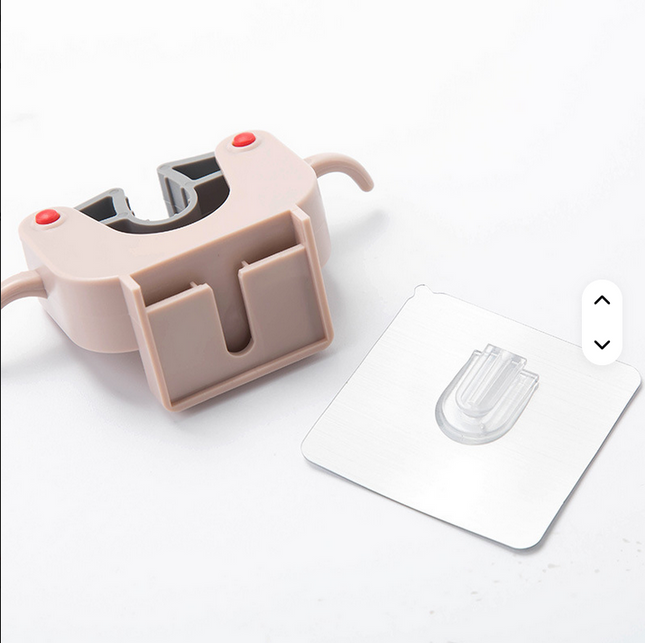 Agarradera para fijar en la pared para palos de escobas lampazos para colgar, muy seguro, accesorio para baño y cocina