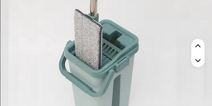 Almohadillas planas repuesto para limpador de microfibra rectangular, reemplazo de cabezal exprimible. Medida 33*12 cm