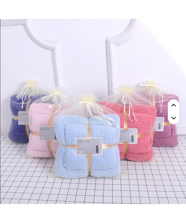 Juego de 2 toallas de microfibra, 35cm75 cm y 70cm x140 cm. Altamente absorbente y suave