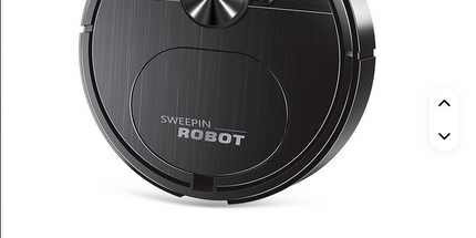 Robot automático de limpieza del hogar USB , tres en uno, aspiradora de carga, barrido y fregado, 22,5 *4.5 cm