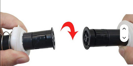 Aspersores para irrigación de jardín emergentes de rosca hembra de 12 pulgadas, ajustables de 25 ~ 360 grados