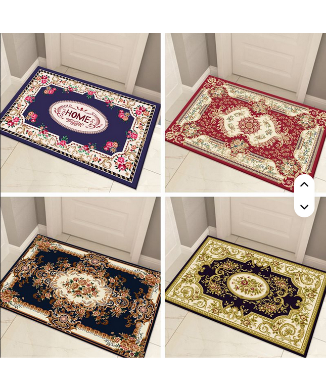 Alfombra estilo europeo para el hogar o para puerta ingreso