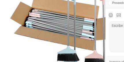 Set de escoba suave de limpieza recogedor. Muy práctico para el hogar oficnas en general..