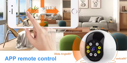 Camara WIFI A10 1080 Ptz Vigilancia video para el hogar de interior