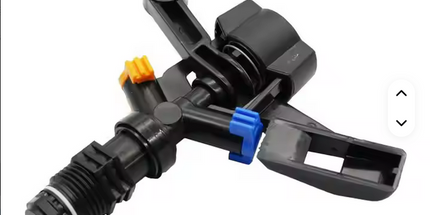 Aspersor giratorio automático de rosca macho de 12 pulgadas, aspersor de riego de jardín o  agrícola