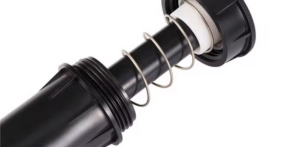 Aspersor con regulacion de 0 a 360 GRADOS de rosca hembra de 12 pulgadas, boquilla de chorro de rayos de dispersión para equipo de riego de césped o agrícola