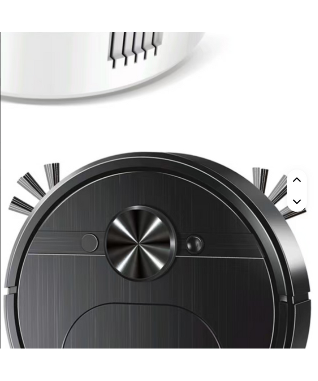 Robot automático de limpieza del hogar USB , tres en uno, aspiradora de carga, barrido y fregado, 22,5 *4.5 cm