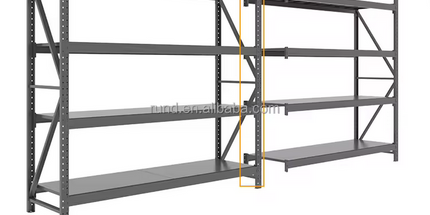 Estanteria RACK reforzada para negocios y depositos dimensiones 2mt alto x 2mt largo x 60 cm de profundidad, ensamblable