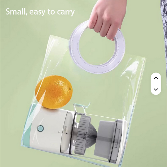 Exprimidor de frutas eléctrico recargable por USB, licuadora lenta portátil para batidos