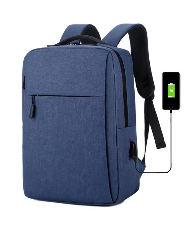 Mochila impermeable para deportes al aire libre para hombre, bolsa antirrobo con carga USB para ordenador portátil