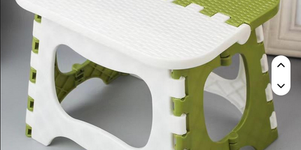 Banco de cocina o bañ plegable para el hogar, de plástico reforzado para niños, silla plegable portátil, banco pequeño