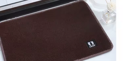 Alfombra de poliester gruesa 60 cm *40 cm de baño antideslizante absorvente