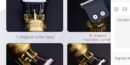 Afeitadora de barba y de pelo recargable con pinza de pelo  profesional para hombre, hoja de acero inoxidable, USB