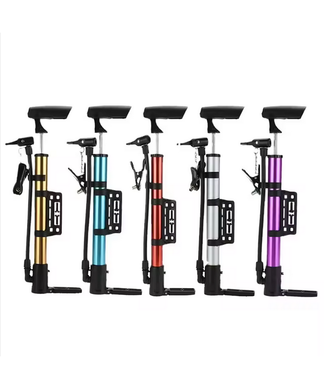 Inflador de Bicicleta Portátil para Bicicleta de Montaña, Mini Cilindro de Aire de Alta Presión, Válvula Americana Universal