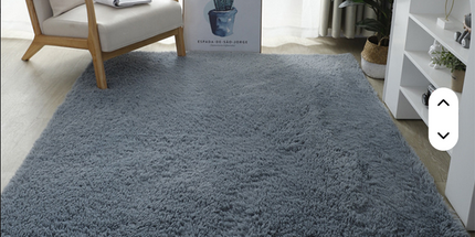 Alfombra de suelo 50 x 80 cm cómodas con mechones de poliester para invierno muy suaves