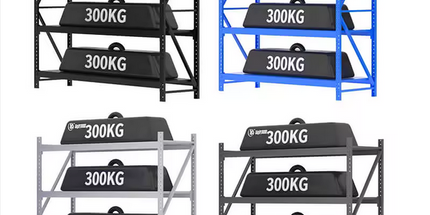 Estanteria RACK reforzada para negocios y depositos dimensiones 2mt alto x 2mt largo x 60 cm de profundidad, ensamblable
