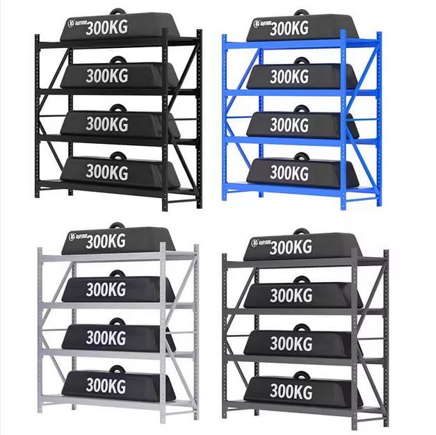 Estanteria RACK reforzada para negocios y depositos dimensiones 2mt alto x 2mt largo x 60 cm de profundidad, ensamblable