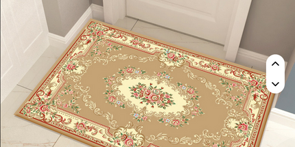 Alfombra estilo europeo para el hogar o para puerta ingreso