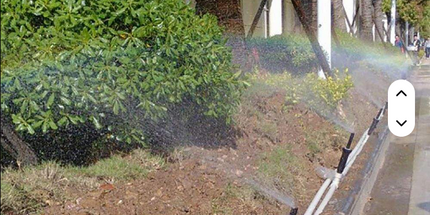 Aspersores para irrigación de jardín emergentes de rosca hembra de 12 pulgadas, ajustables de 25 ~ 360 grados