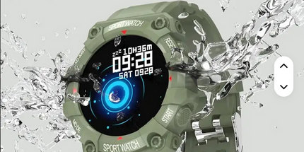 Reloj inteligente FD68SHombres Mujeres Bluetooth Smartwatch Touch Smart Bracelet Fitness conectados para IOS Android