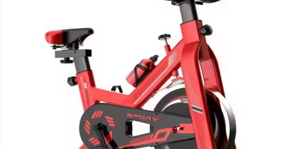 Bicicleta de Spinning silenciosa, equipo de Fitness con volante de inercia grande