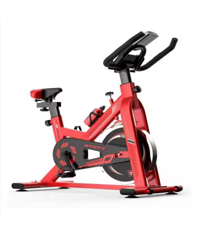 Bicicleta de Spinning silenciosa, equipo de Fitness con volante de inercia grande