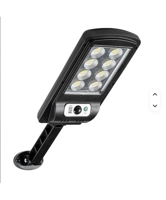 Farola Led Solar impermeable para exteriores, farola Led con batería de litio de ahorro de energía integrada para jardín