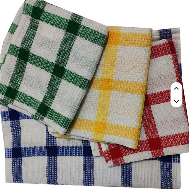 Repasador cuadrado de algodón  para la cocina o aseo de la casa 30 x30cm