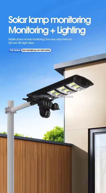 Cámara de Vigilancia Solar 4G con Tarjeta SIM V380 Pro, Inalámbrica para Exteriores, 6MP 8MP 4K IP, PTZ, WiFi, Farola Solar con Cámara