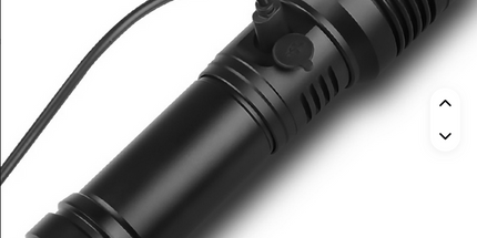 Linterna Helius telescopica de alta potencia P50 10000 lúmenes recargable portátil linterna táctica