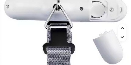 Balanza portátil de acero inoxidable pesaje electrónico de viaje hasta 50KG