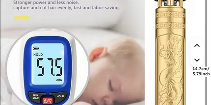 Afeitadora de barba y de pelo recargable con pinza de pelo  profesional para hombre, hoja de acero inoxidable, USB