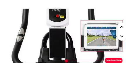 Bicicleta de Spinning silenciosa, equipo de Fitness con volante de inercia grande