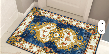 Alfombra estilo europeo para el hogar o para puerta ingreso