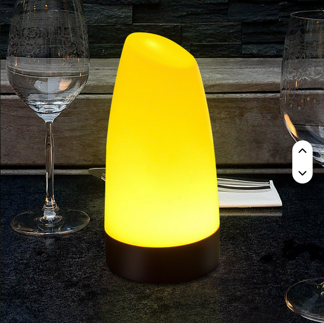 Luz decorativa moderna, lámpara de noche, colorida, idela para bares, sin enchufe.